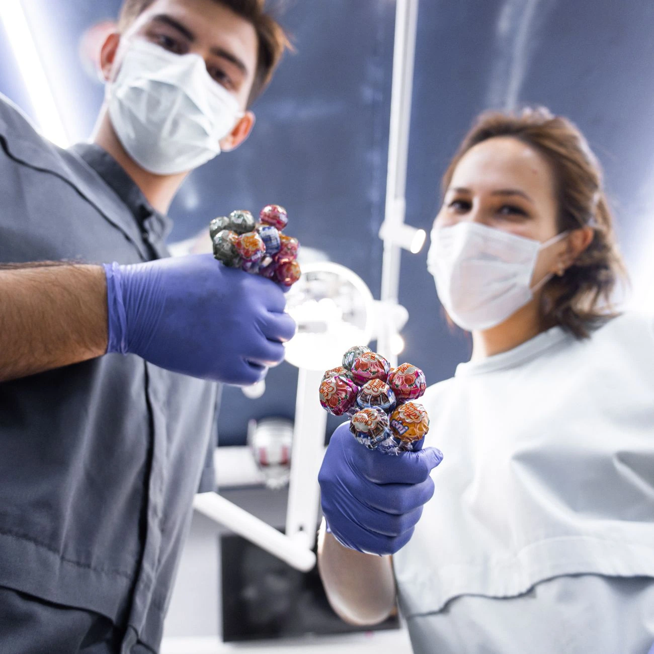 portrait of cleaning staff