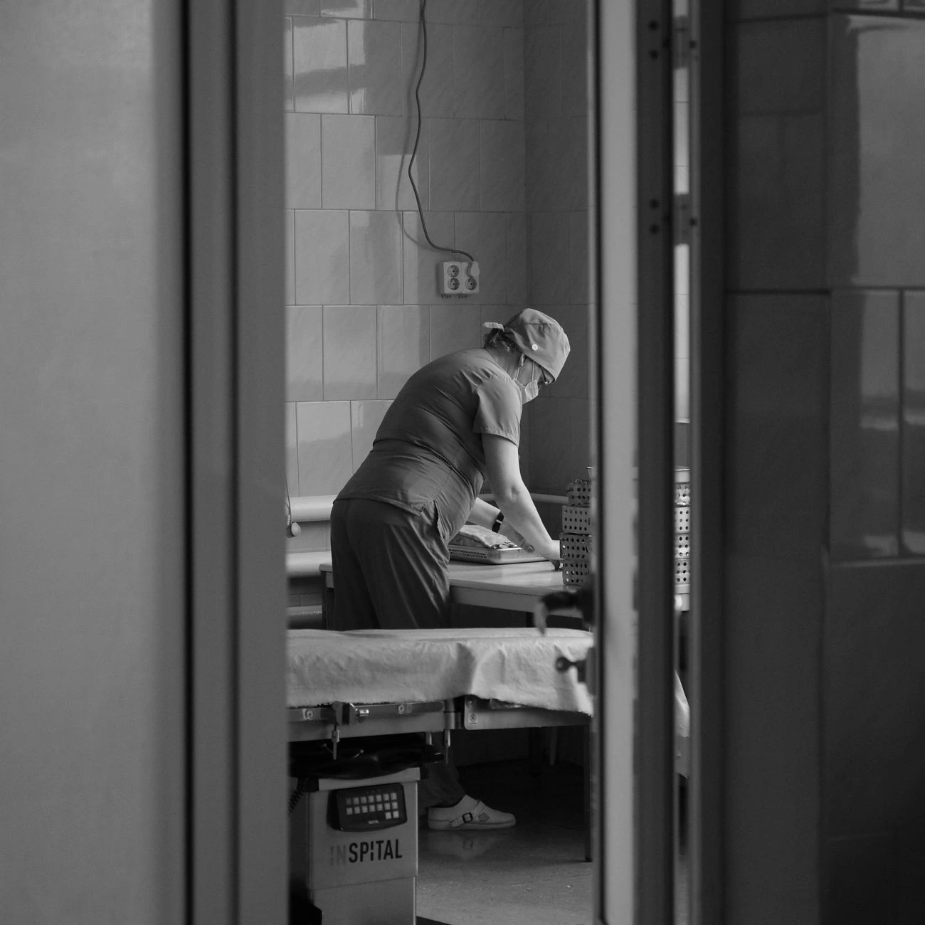 portrait of cleaning staff